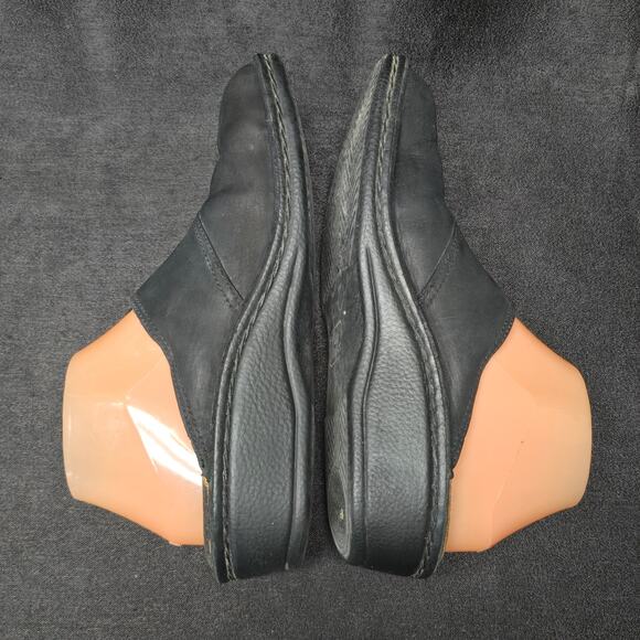 Finn Comfort Aussee Mule Black Clog Slide Sandals Shoes - Picture 4 of 12